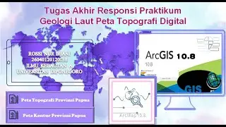 Tutorial Cara Mudah Membuat Peta Topografi dan Kontur Menggunakan ArcGIS ArcMap10.8