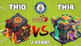 TH10 VS TH15 ONE START ATTACK #legendleague #trophypushing #clashofclans