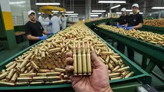 Inside the Bullet Factory | How Ammunition Is Made (Full Process)
