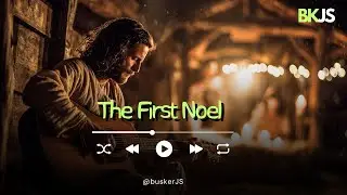 FIRST NOEL | Acoustic Guitar Christian Busking AI Cover #firstnoel
