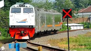 LIHAT KERETA API KLB COVID-19 | Satu-satunya Kereta Api Penumpang yang Berjalan di Masa Pandemi‼️