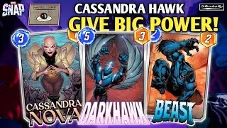 Cassandra Nova Dark Hawk Deck, Beast Give a Big Power! : Deadpool's Diner - Marvel SNAP