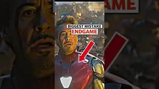 biggest mistake in avengers endgame #endgame #tonystark  #mistakes