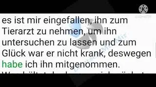 Einen Hund finden | Brief schreiben