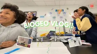 A BIRD FLEW IN OUR CLASS&hellip; | BIOGEO VLOG!! ft. kennedy, maya, brie