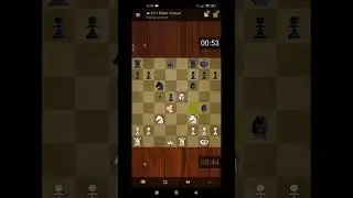 Lichess.org bullet chess game 503 Scandinavian to Caro-Kann, Isolani to Symmetry Rook endgame #chess