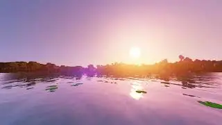 Relaxing Minecraft Sunrise/Sunset -  Sildur's Shaders + Music + Nature