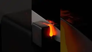 Molten lava cube ASMR sounds for ultimate calm. #asmr #asmrsounds #asmrvideo #relaxing #satisfying