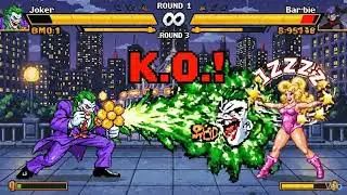 The Joker vs. Barbie - Gotham Meets Malibu | SF2 Showdown