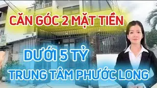 Bán nhà góc 2 mặt tiền hẻm ô tô Phước Long, Nha Trang , giá 4,9 tỷ