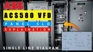 🔰VFD Panel SLD Explained | Single Line Diagram | ABB ACS580 | Diagram Explained🔥