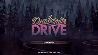 Dead Static Drive Title Screen (PC, Xbox One)