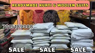 🔥TODAY LIVE! Latest Coord Sets ,Cotton Kurti Collection 2026 | Woolen Suits Lowest Price Sale🥰