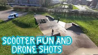 Skate Park Fun - With Our Drone