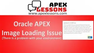 Oracle APEX Image Loading Issue resolved (Apache Tomcat)