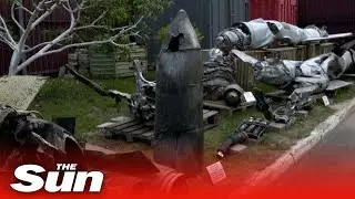 Ukrainian military forensic experts show first Russian hypersonic missile downed with Patriot system