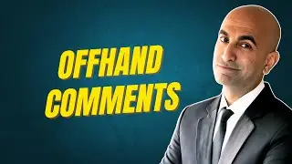 Remarkable Shelf Life Of The Offhand Comment | Gruntled Motivational Talk | Rajiv Satyal
