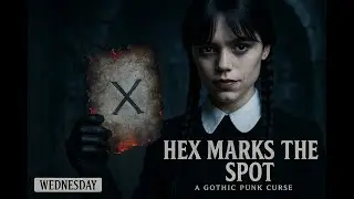 Hex Marks the Spot Wednesday Addams POV Gothic Punk Pop
