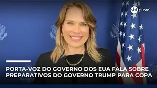 Porta-voz do governo dos EUA fala sobre preparativos da gestão Trump para Copa do Mundo | #SBTNews