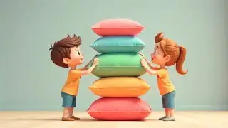 Let&rsquo;s Build a Pillow Fort! | Fun Kids Poem | Cozy Blanket Fort Adventure | Nursery Rhyme for Kids