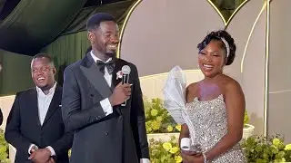 Nkwagala nyoo Irene Ntale! Speech ya Vicent Kalibbala essanyusizza Irene Ntale ku wedding yabwe 