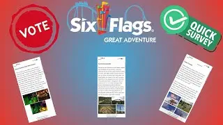 Great Adventure Coaster Survey?!