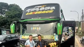 BUS VIRAL LINTAS SUMATRA JAWA telolet 