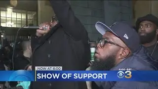 'Free Meek Mill': Demonstrators Rallying For Imprisoned Rapper Meek Mill