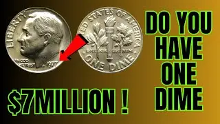 EXPENSIVE ULTRA  RARE One Dime 1973 Most Valuable One Dime Worth UP $4million Coins worth money!