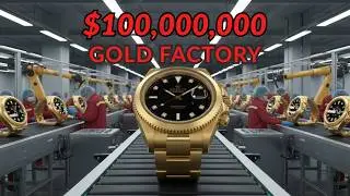 How a $100,000,000 Gold Watch Case Is Forged: Inside the Extreme Luxury Manufacturing Process