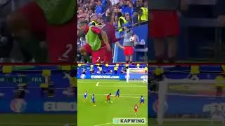 Ronaldo reaction to winning the Euro 2016