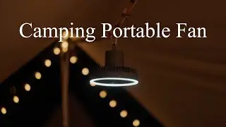 2023 10000mah Outdoor Camping Multifunctional Fan Ceiling Fan Ring Light Lighting From Kinscoter