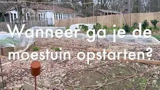 Ini's Moestuin #267 -Wanneer in het voorjaar start je de moestuin op & wat doet regen met je grond.