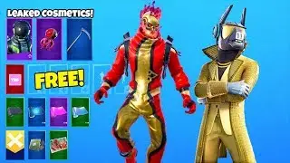 *NEW* Encrypted Emote & Overtime REWARDS..! (STATUE, RED Voyager LEAKED) Fortnite Battle Royale