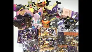 Japan Pokemon Center Shopping Spree Tons Of Halloween Goodies Umbreon Mimikyu Sylveon & MORE!