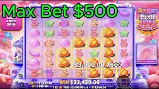 INSANE BIG WIN on Sugar Rush Super Scatter
