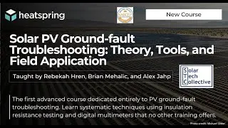 Understanding Solar PV Ground-Faults | New Course Announcement