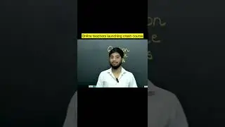 Online teacher launching crash course😂 || IIT Motivation | JEE 2026 | JEE 2027 #iit #jee #shorts