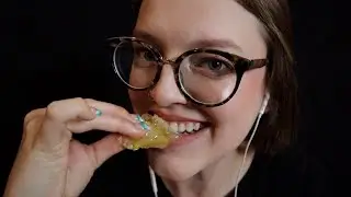 ASMR - Eating Raw Honeycomb at 100% Sensitivity - mouth sounds, eating asmr