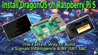 Установка и обновление DragonOS на Rapsberry Pi 5 | Возможности портативной SIGINT