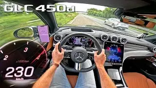 FORGET AMG! 2025 Mercedes GLC 450d is STRAIGHT SIX TURBO on AUTOBAHN!
