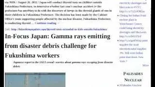 Fukushima Gamma Rays Atomic Report Thyroid In-focus Debris Its Storm Japanese Radioactive