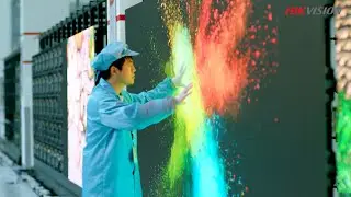[RIEL Gy&aacute;rt&oacute;k] Hogyan k&eacute;sz&uuml;l a Hikvision LED fal? #hogyank&eacute;sz&uuml;l #howitsmade