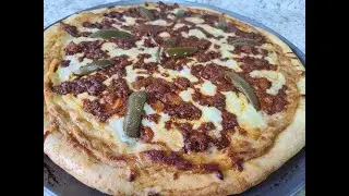 Pizza Mexicana de Choriqueso, la mas rica de todas😍