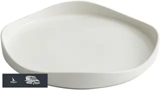 Ceramic Plates Creative Ceramic Western Spaghetti Steak Plate Round White Cooking Dishes