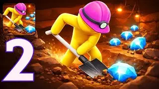 Dig Deep - Gameplay Walkthrough Part 2 (iOS, Android)