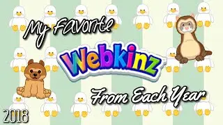 My Favorite Webkinz From Each Year [Webkinz Day 2018]