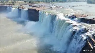 Chitrakoot Waterfalls 2025 Drone Shots | Chitrakote Bastar Jagdalpur Chhattisgarh | VINITA VERMA
