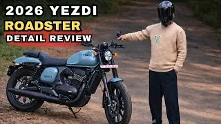 2026 Jawa Yezdi Roadster Details Review || Price, Mileage & Power & Features 