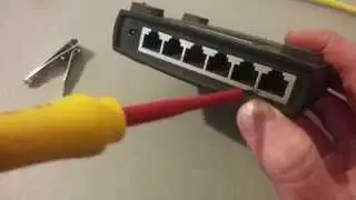 Замок порта Ethernet